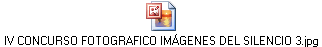 IV CONCURSO FOTOGRAFICO IM�GENES DEL SILENCIO 3.jpg