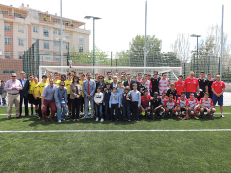 ©Ayto.Granada: EL COMPLEJO DEPORTIVO PAQUILLO FERNNDEZ CUENTA YA CON UN CAMPO DE FTBOL 7 