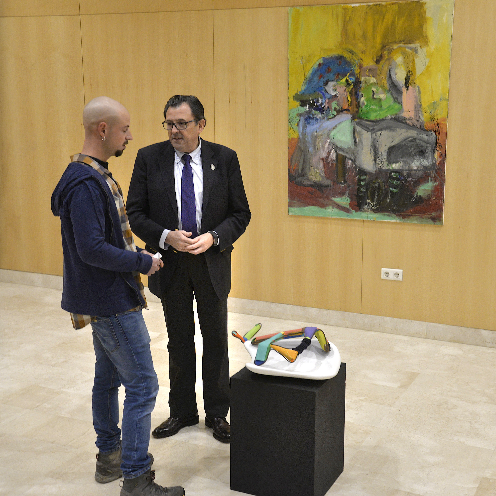 ©Ayto.Granada: La sala de arte 'Rey Chico' acoge del 8 de noviembre al 9 de diciembre la exposicin 'Morph' del joven artista Alejandro Salas Lpez 
