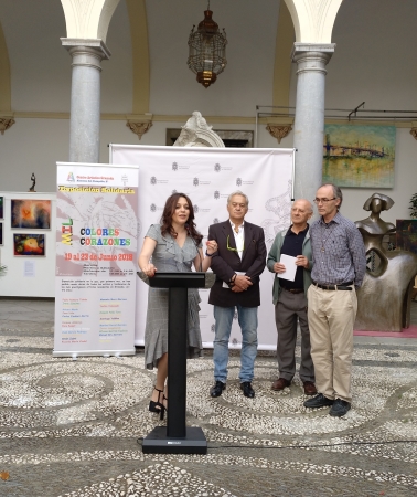 ©Ayto.Granada: Ms de treinta acreditados pintores granadinos exponen en el Centro Artstico a fin de recaudar fondos para Almanjyar en Familia 