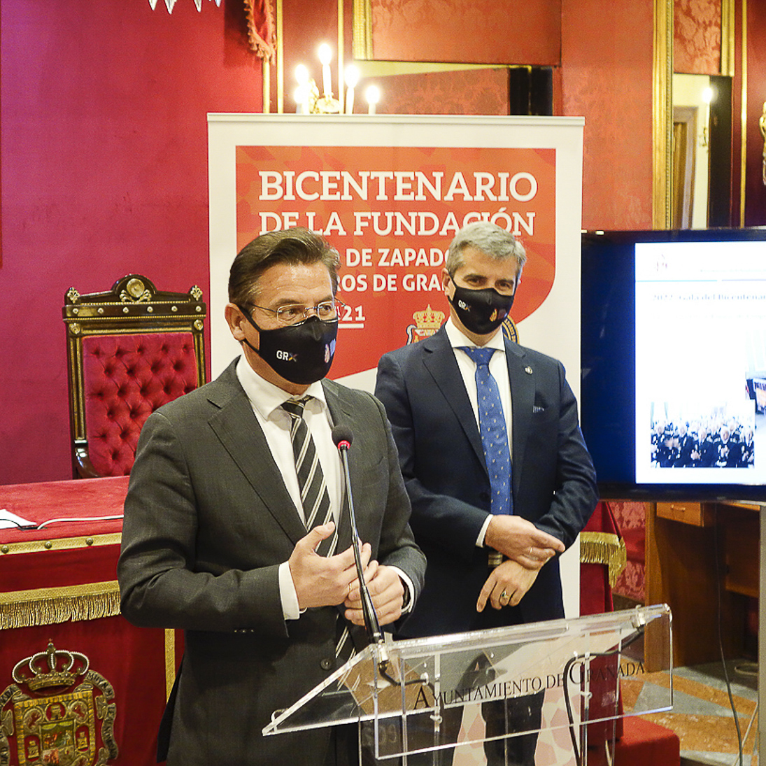 ©Ayto.Granada: EL AYUNTAMIENTO CONMEMORA EL BICENTENARIO DEL CUERPO DE BOMBEROS, CONVERTIDO EN EL MS ANTIGUO DE ESPAA 