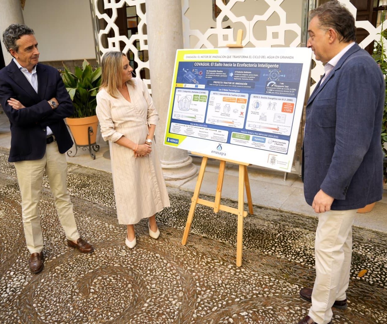 &copy;Ayto.Granada: Granada impulsa el proyecto Covagua para transformar el ciclo integral del agua y avanzar hacia una Ecofactor�a Inteligente