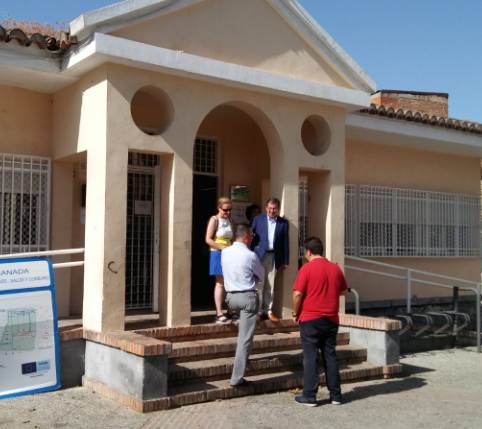 Avanzan a buen ritmo las obras de remodelacin interior de la biblioteca de las Palomas en el Zaidn