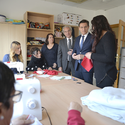 &copy;Ayto.Granada: El Ayuntamiento ofrece a diario 36 estancias de alojamiento y manutenci�n para mujeres y familias sin hogar a trav�s de Ocrem
