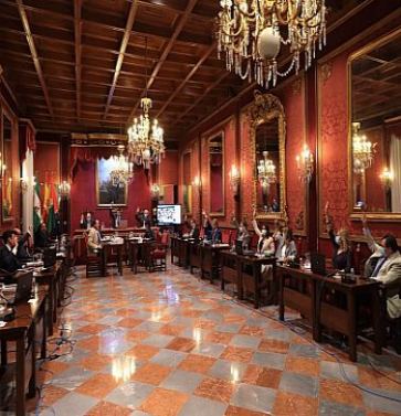 &copy;Ayto.Granada: EL Pleno del Ayuntamiento aprueba incialmente el Presupuesto por primera vez en cinco a�os