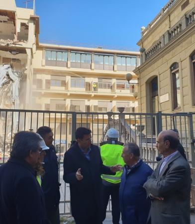 &copy;Ayto.Granada: El Ayuntamiento de Granada inicia los trabajos para revitalizar la zona del antiguo Hospital de la Salud, en el distrito Beiro