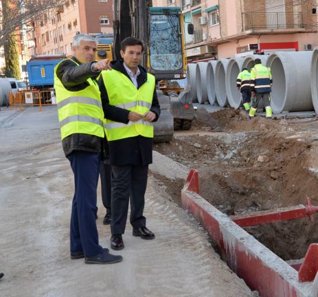 ©Ayto.Granada: El Ayuntamiento cumple los plazo de la construccin del colector de Gonzalo Gallas que finalizar en abril