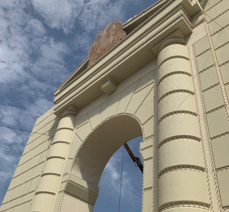 &copy;Ayto.Granada: El Ayuntamiento ultima los preparativos del Ferial del Corpus que cuenta este a�o con 66 casetas y estrena nueva portada