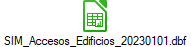 SIM_Accesos_Edificios_20230101.dbf
