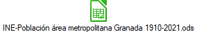 INE-Poblaci�n �rea metropolitana Granada 1910-2021.ods