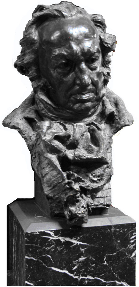 BUSTO DE FRANCISCO DE GOYA