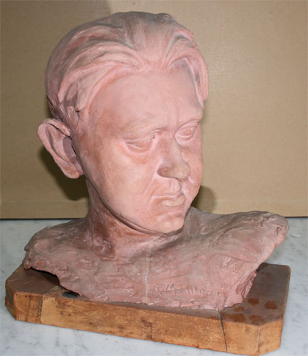 BUSTO DE  MAX MOREAU