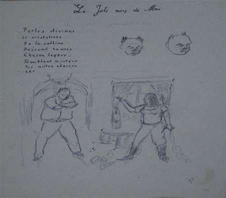 Escenas y personajes de la obra Le joli mois de Mai