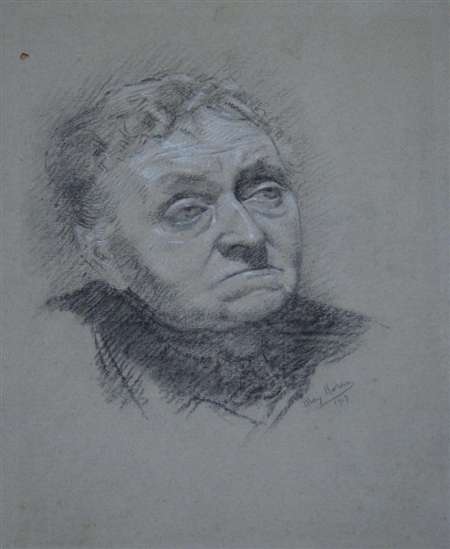 Retrato de anciana