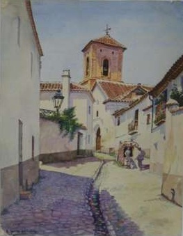 Ayto.Granada. Patrimonio: Calle de San Luís