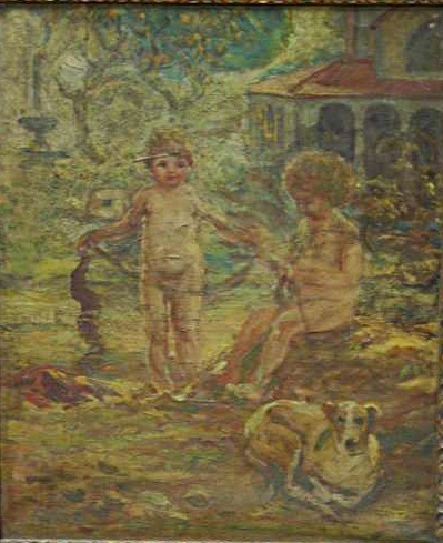 Escena de nios