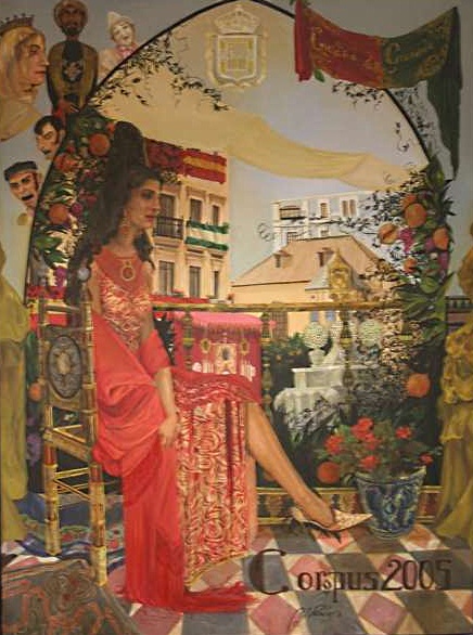 Original del cartel del Corpus 2005