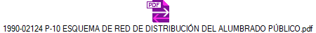 1990-02124 P-10 ESQUEMA DE RED DE DISTRIBUCIN DEL ALUMBRADO PBLICO.pdf