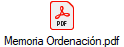 Memoria Ordenacin.pdf