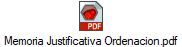 Memoria Justificativa Ordenacion.pdf