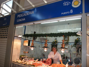 2. Mercado de San Agust�n: Pescaderia Concha