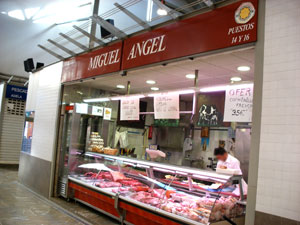 2. Mercado de San Agust�n: Carniceria Miguel Angel